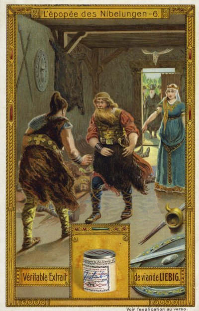 Scene from the Nibelungenlied by European School
